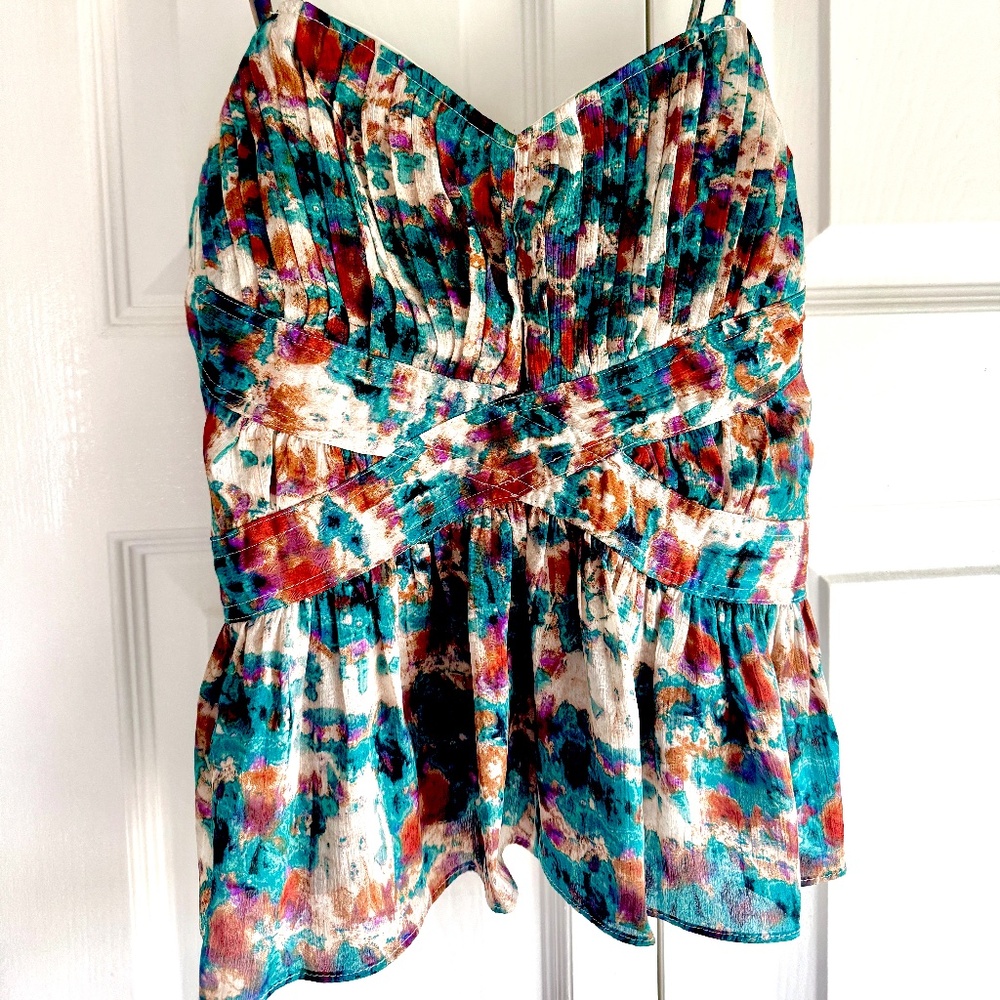 Bishop + Young (XS) Athena Peplum Top - NWT
